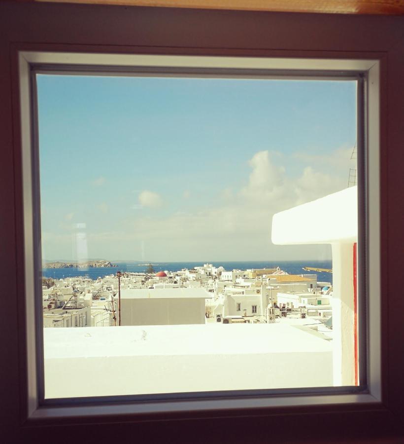 Bright & Relaxing Loft With Attic Room In The Heart Of Mykonos City Mykonos Town Buitenkant foto