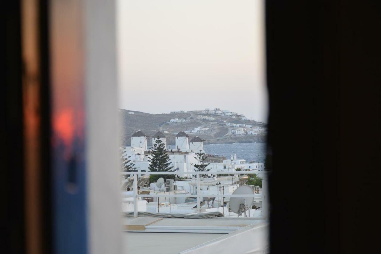 Bright & Relaxing Loft With Attic Room In The Heart Of Mykonos City Mykonos Town Buitenkant foto